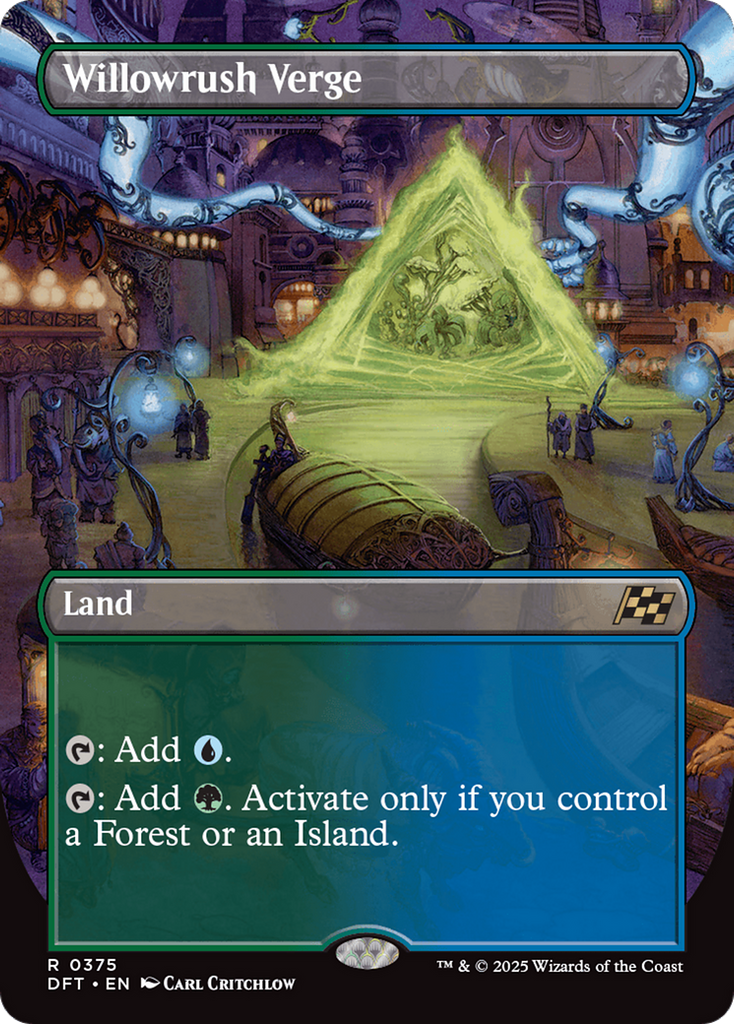 Magic: The Gathering - Willowrush Verge - Aetherdrift