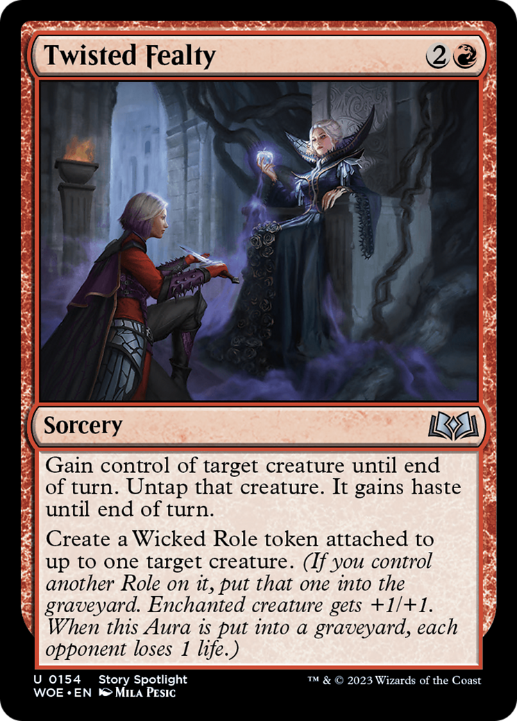 Magic: The Gathering - Twisted Fealty - Wilds of Eldraine