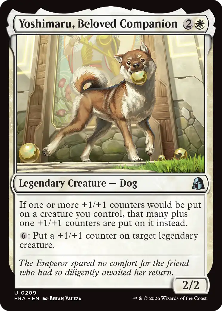 Magic: The Gathering - Yoshimaru, Beloved Companion - Reality Fracture