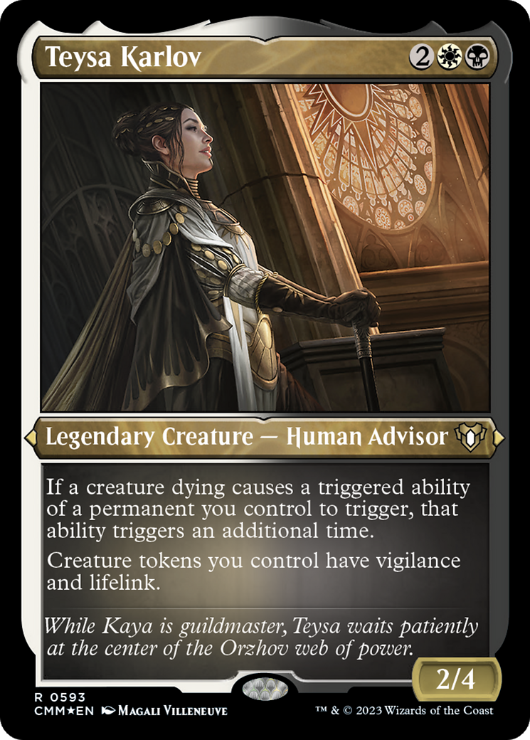 Magic: The Gathering - Teysa Karlov Foil - Commander Masters