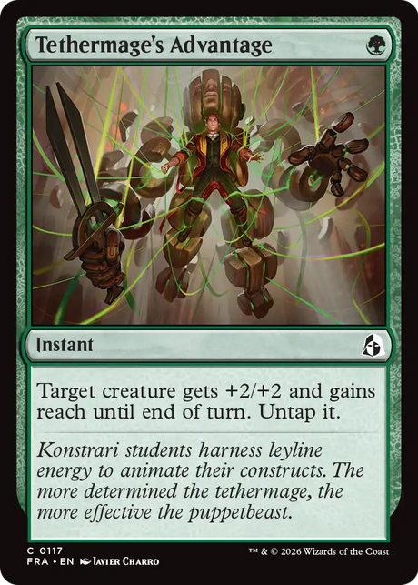 Magic: The Gathering - Tethermage's Advantage Foil - Reality Fracture