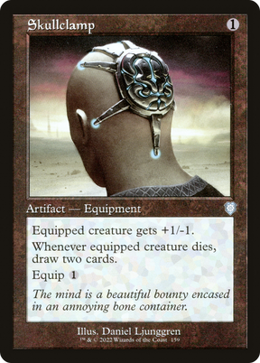 Magic: The Gathering - Skullclamp - The Brothers' War Commander