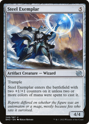 Magic: The Gathering - Steel Exemplar Foil - The Brothers' War