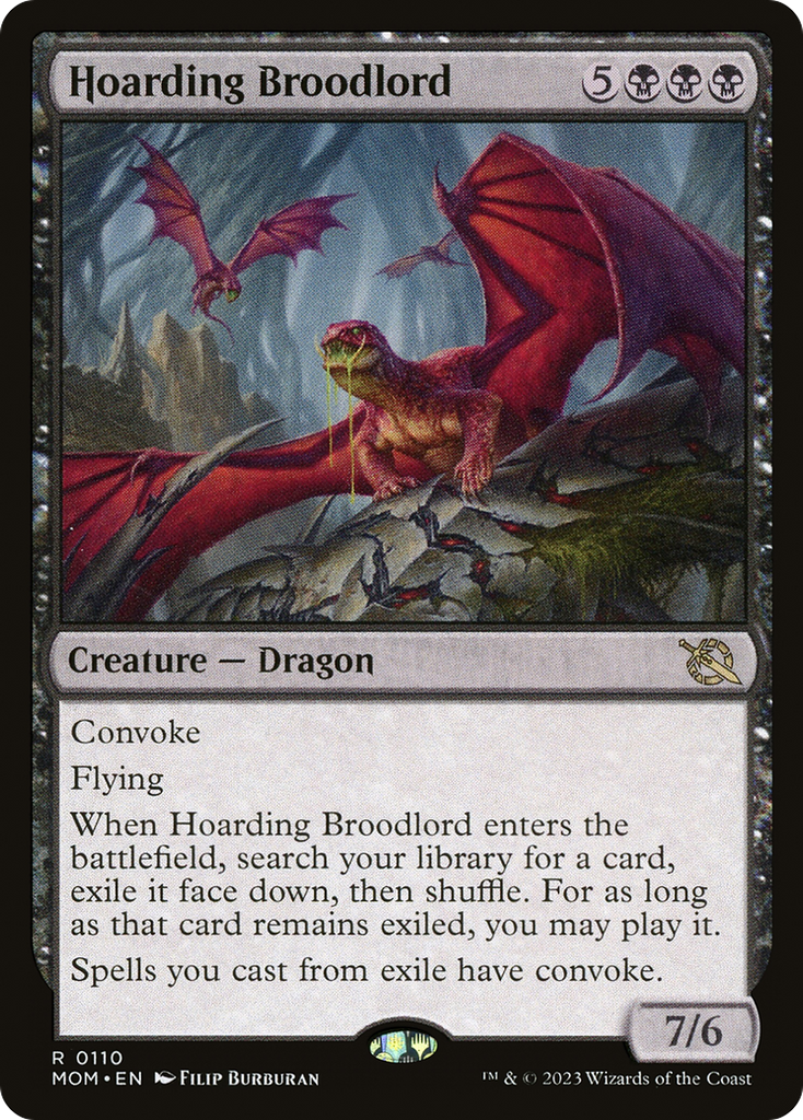 Magic: The Gathering - Hoarding Broodlord Foil - March of the Machine