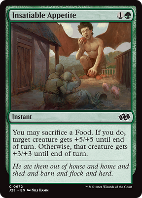 Magic: The Gathering - Insatiable Appetite - Foundations Jumpstart