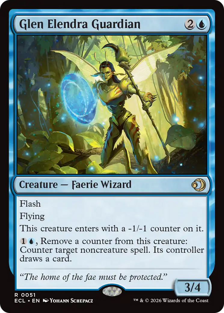 Magic: The Gathering - Glen Elendra Guardian - Lorwyn Eclipsed