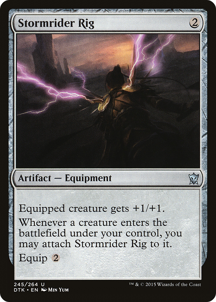 Magic: The Gathering - Stormrider Rig Foil - Dragons of Tarkir