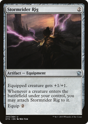 Magic: The Gathering - Stormrider Rig Foil - Dragons of Tarkir