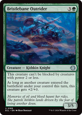 Magic: The Gathering - Bristlebane Outrider - Lorwyn Eclipsed