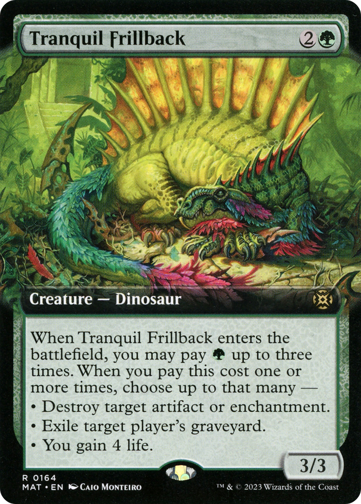 Magic: The Gathering - Tranquil Frillback Foil - March of the Machine: The Aftermath