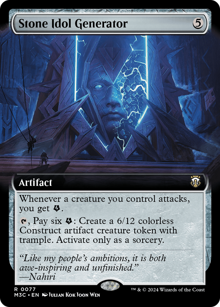 Magic: The Gathering - Stone Idol Generator - Modern Horizons 3 Commander