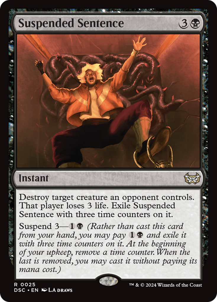 Magic: The Gathering - Suspended Sentence - Duskmourn: House of Horror Commander