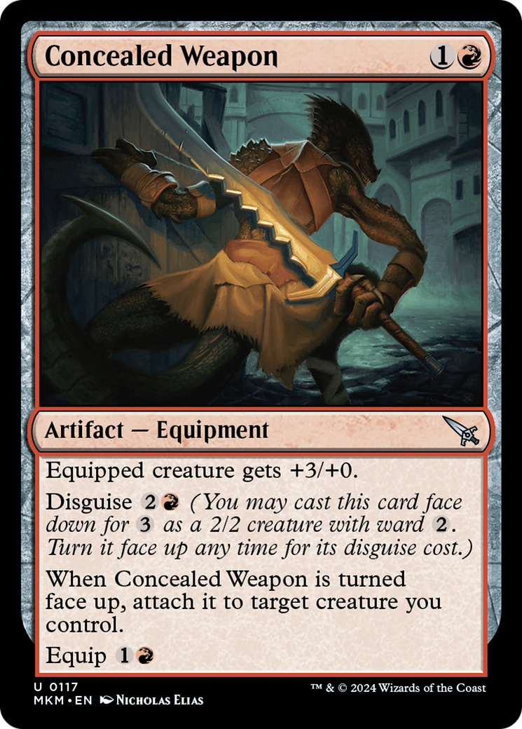 Magic: The Gathering - Concealed Weapon - Murders at Karlov Manor
