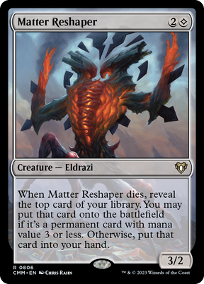 Magic: The Gathering - Matter Reshaper - Commander Masters