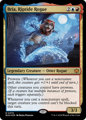 Magic: The Gathering - Bria, Riptide Rogue Foil - Bloomburrow