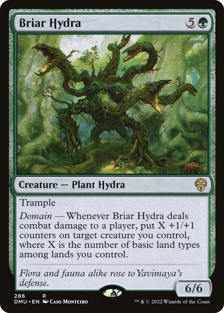 Magic: The Gathering - Briar Hydra Foil - Dominaria United
