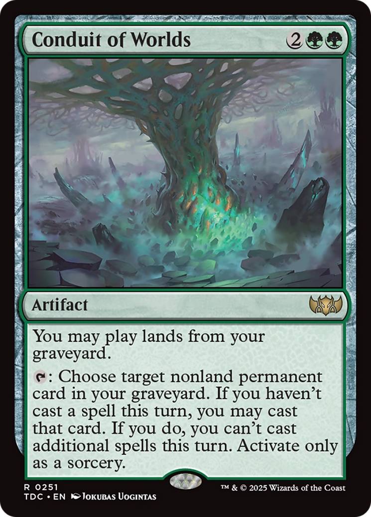 Magic: The Gathering - Conduit of Worlds - Tarkir: Dragonstorm Commander