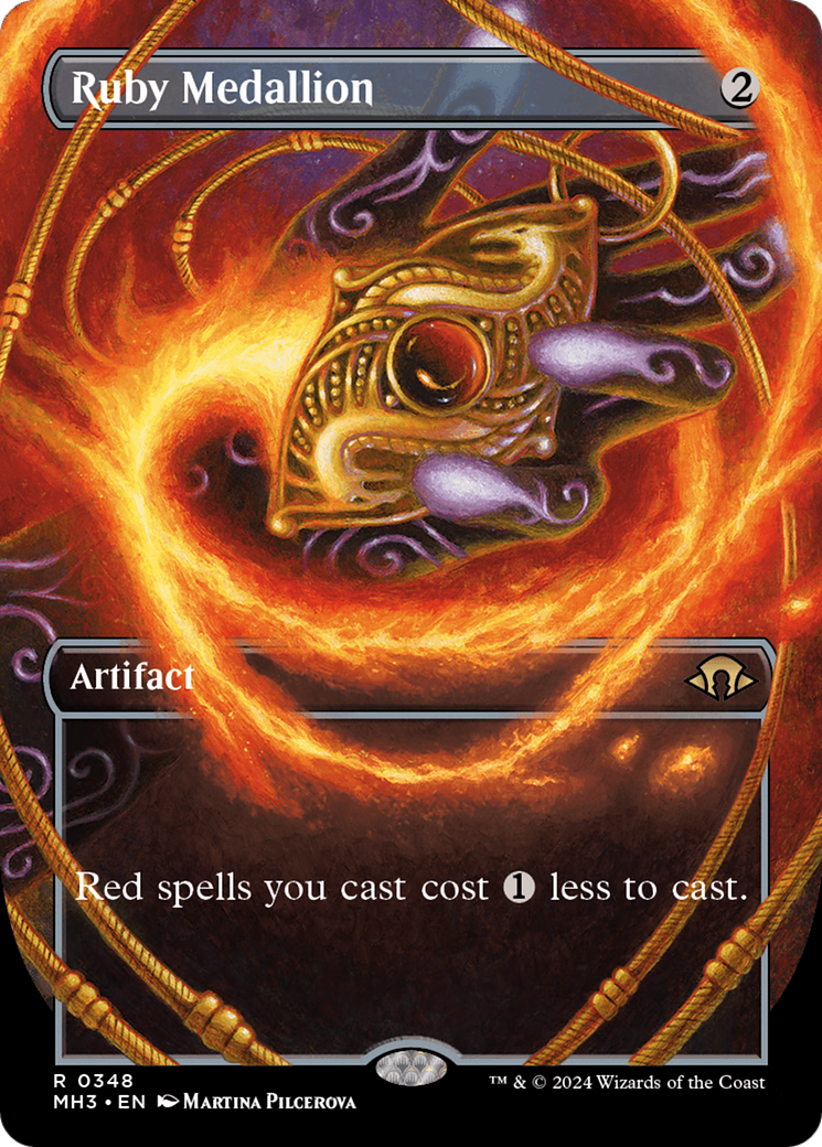 Magic: The Gathering - Ruby Medallion Foil - Modern Horizons 3