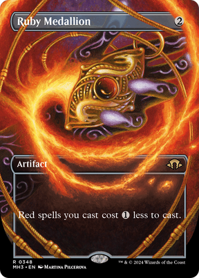 Magic: The Gathering - Ruby Medallion Foil - Modern Horizons 3