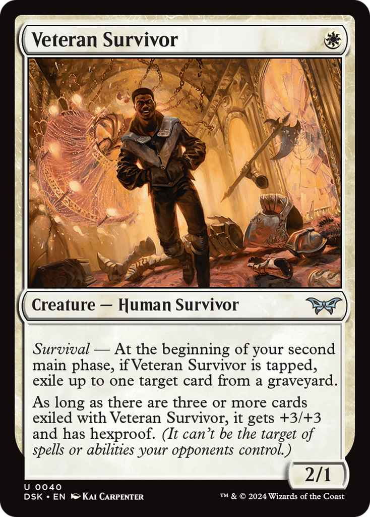 Magic: The Gathering - Veteran Survivor - Duskmourn: House of Horror