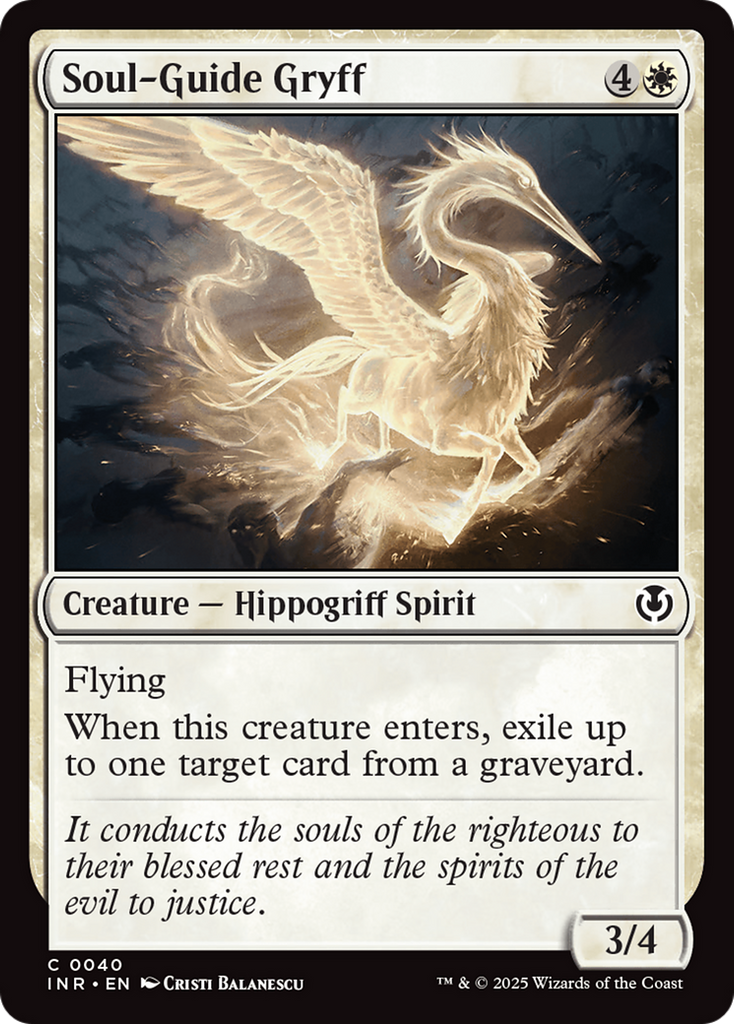 Magic: The Gathering - Soul-Guide Gryff - Innistrad Remastered