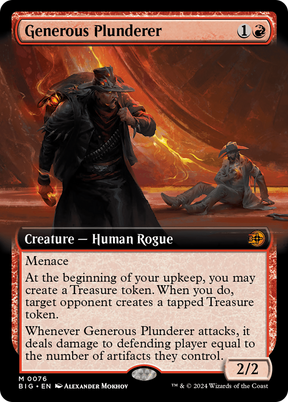 Magic: The Gathering - Generous Plunderer - The Big Score