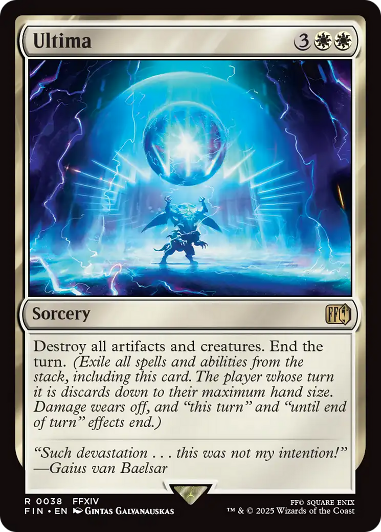 Magic: The Gathering - Ultima Foil - Final Fantasy