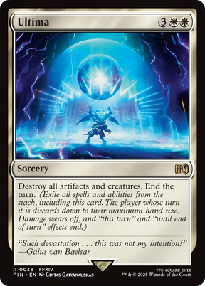 Magic: The Gathering - Ultima Foil - Final Fantasy