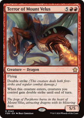 Magic: The Gathering - Terror of Mount Velus - Foundations