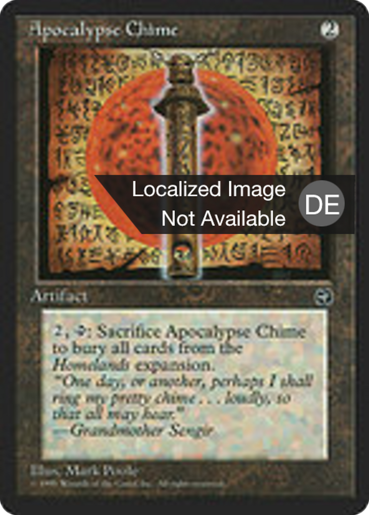 Magic: The Gathering - Glocke der Apokalypse - Homelands
