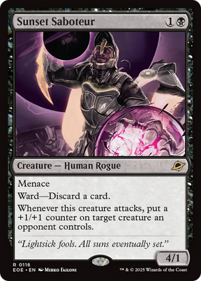Magic: The Gathering - Sunset Saboteur - Edge of Eternities