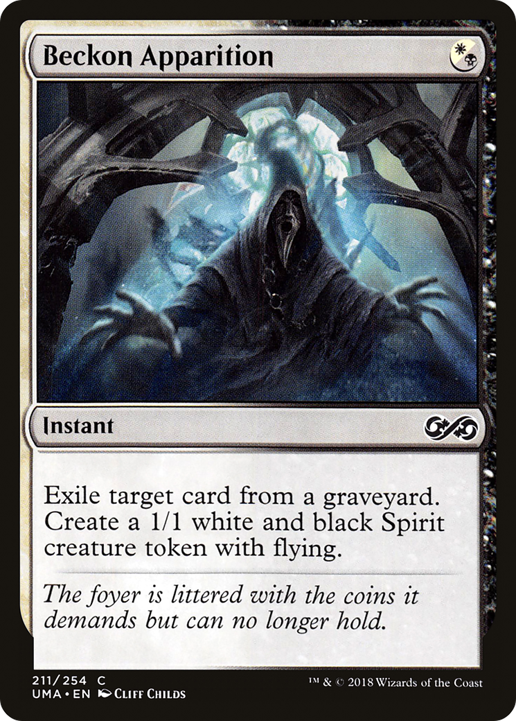 Magic: The Gathering - Beckon Apparition Foil - Ultimate Masters