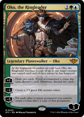 Magic: The Gathering - Oko, the Ringleader Foil - Outlaws of Thunder Junction