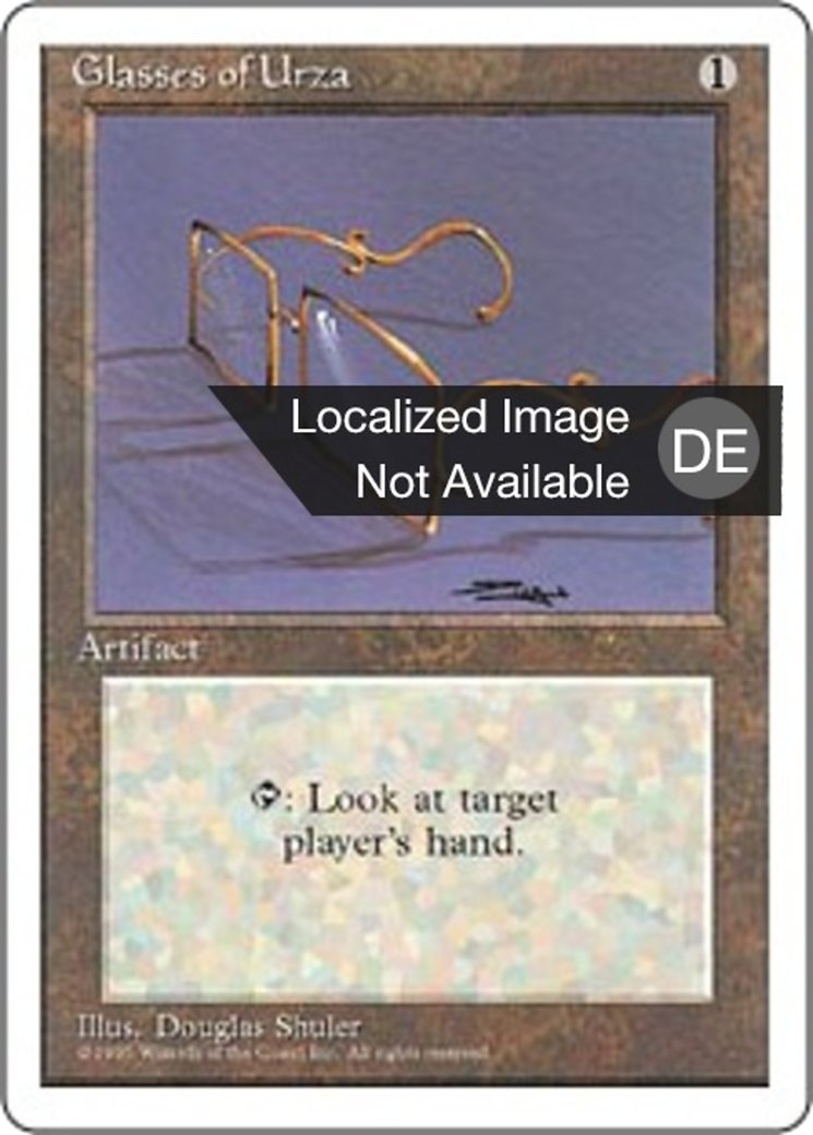 Magic: The Gathering - Urzas Brille - Fourth Edition