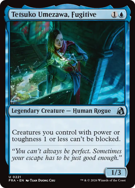 Magic: The Gathering - Tetsuko Umezawa, Fugitive - Reality Fracture