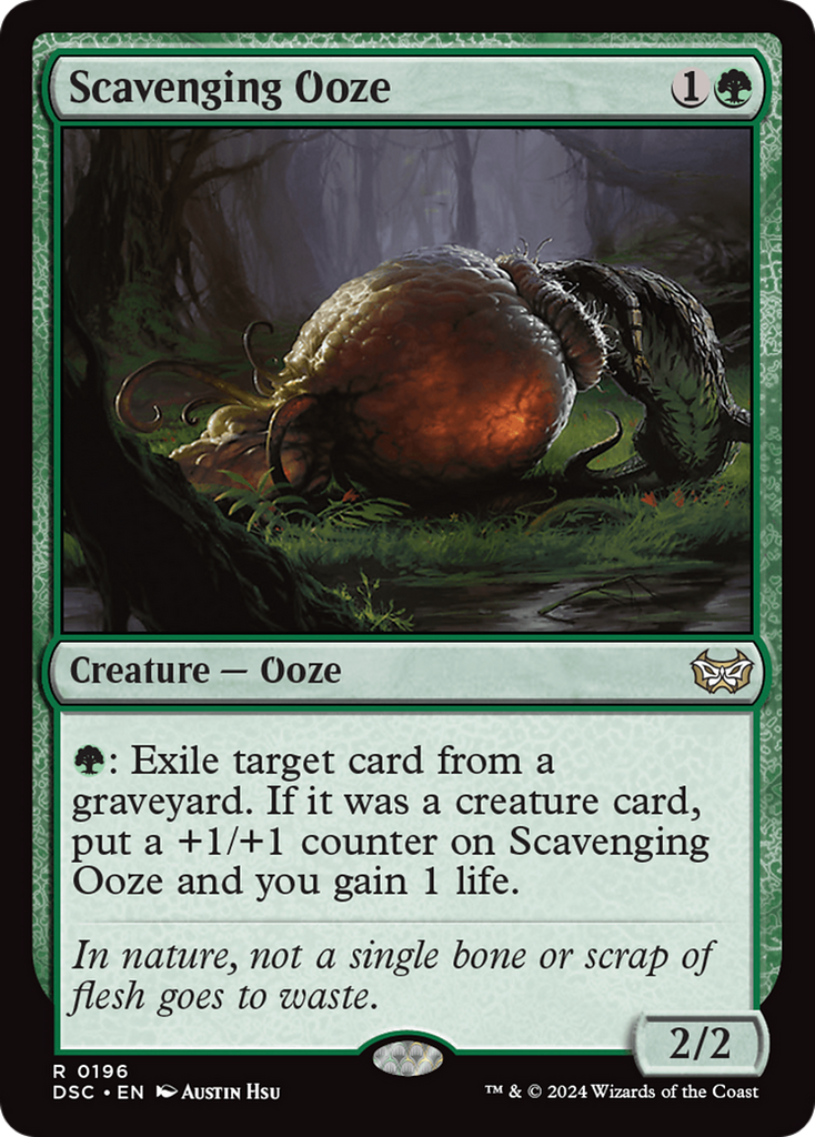 Magic: The Gathering - Scavenging Ooze - Duskmourn: House of Horror Commander