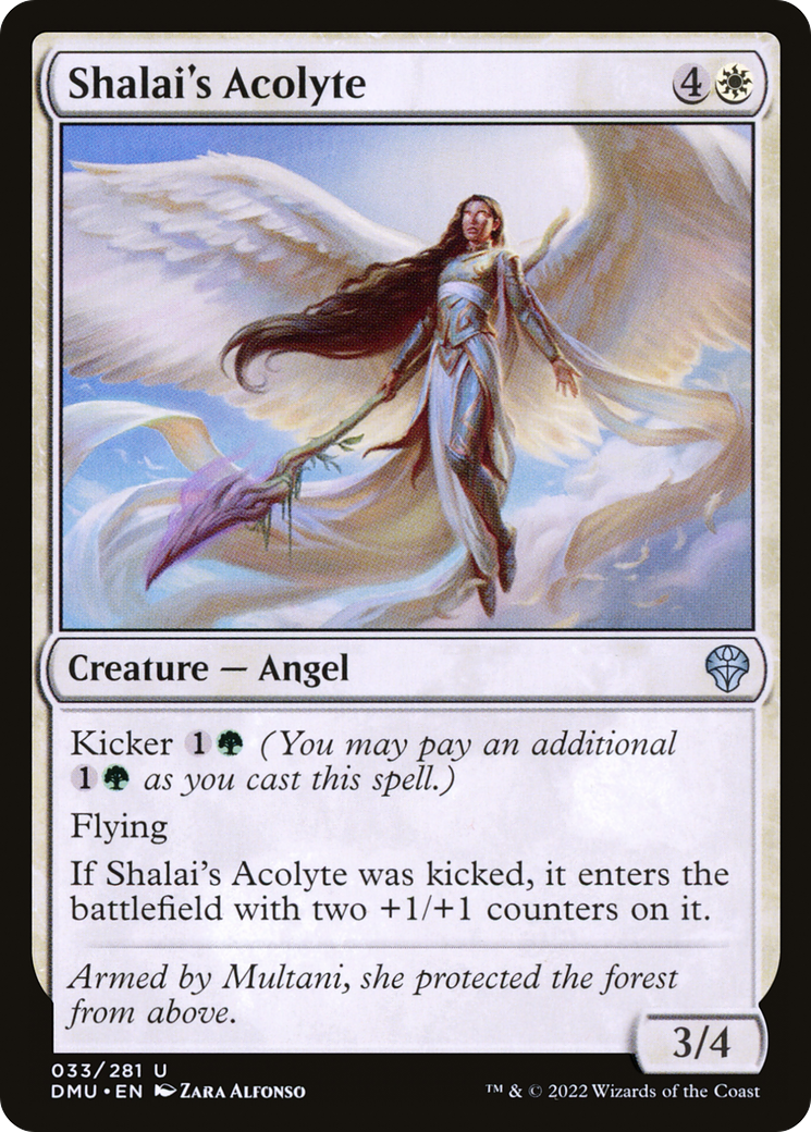 Magic: The Gathering - Shalai's Acolyte - Dominaria United
