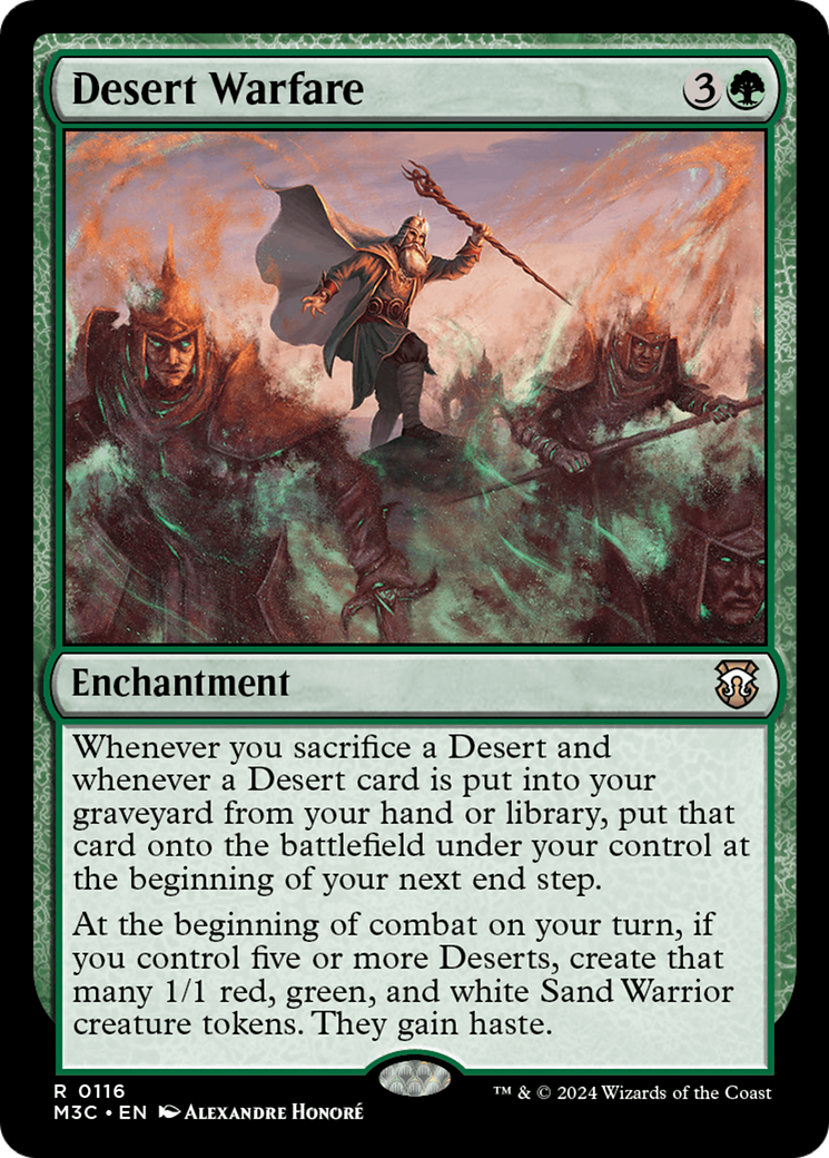 Magic: The Gathering - Desert Warfare - Modern Horizons 3 Commander