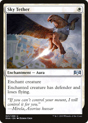 Magic: The Gathering - Sky Tether Foil - Ravnica Allegiance