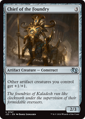 Magic: The Gathering - Chief of the Foundry - Foundations Jumpstart