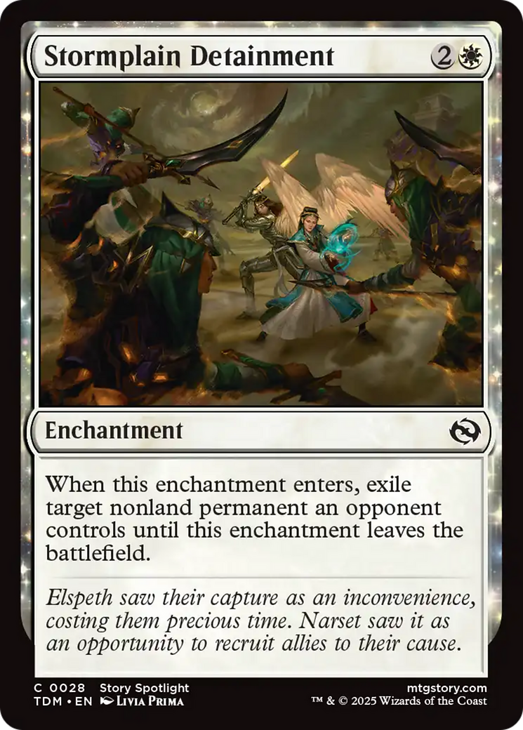 Magic: The Gathering - Stormplain Detainment Foil - Tarkir: Dragonstorm
