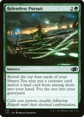 Magic: The Gathering - Relentless Pursuit - Jumpstart 2022