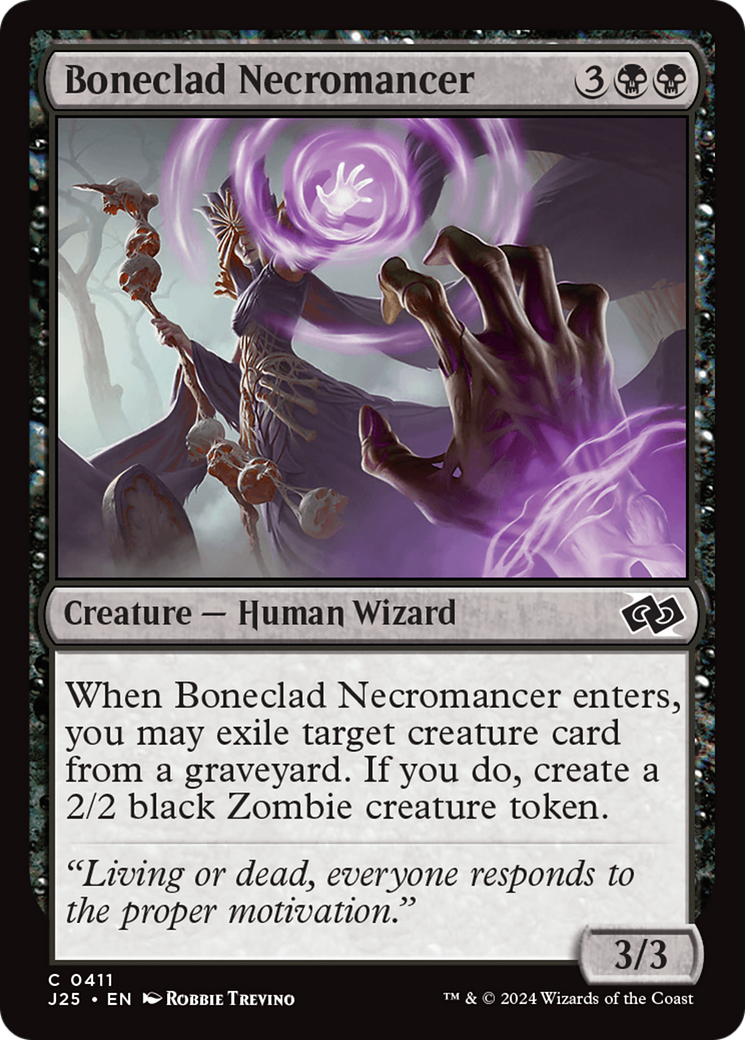 Magic: The Gathering - Boneclad Necromancer - Foundations Jumpstart