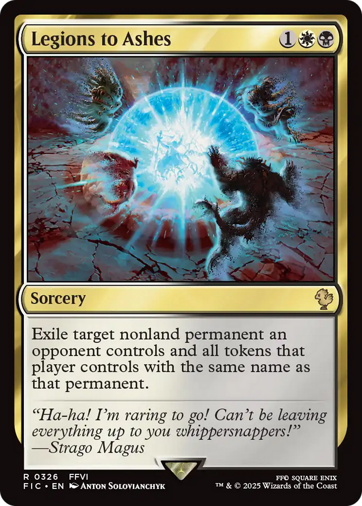 Magic: The Gathering - Legions to Ashes - Final Fantasy Commander