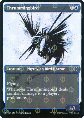 Magic: The Gathering - Thrummingbird Foil - Phyrexia: All Will Be One