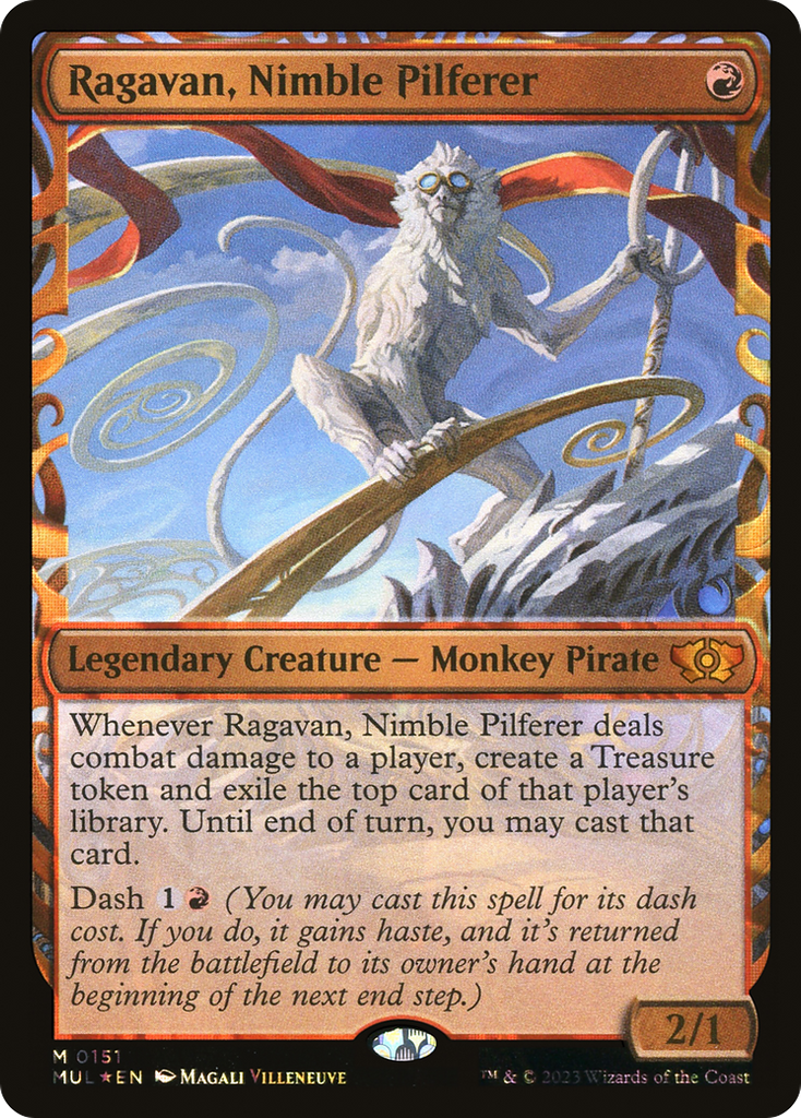 Magic: The Gathering - Ragavan, Nimble Pilferer Foil - Multiverse Legends