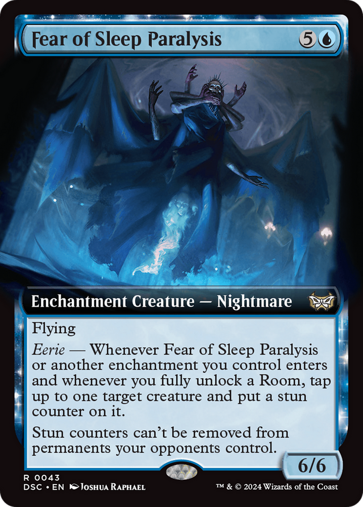 Magic: The Gathering - Fear of Sleep Paralysis - Duskmourn: House of Horror Commander