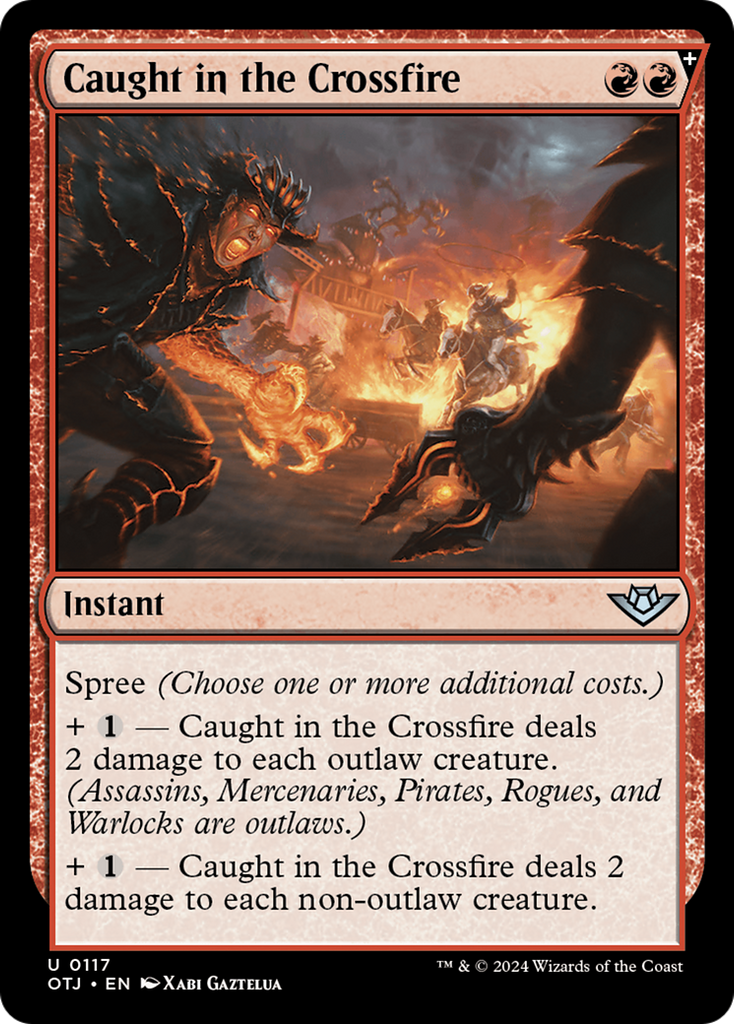 Magic: The Gathering - Caught in the Crossfire - Outlaws of Thunder Junction