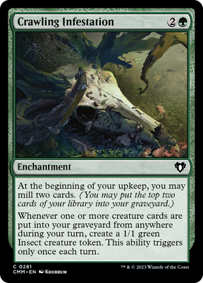 Magic: The Gathering - Crawling Infestation - Commander Masters