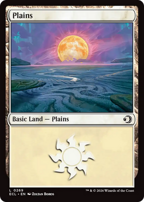 Magic: The Gathering - Plains #269 Foil - Lorwyn Eclipsed